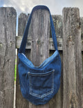 Born Worn — Denim Shoulder Bag